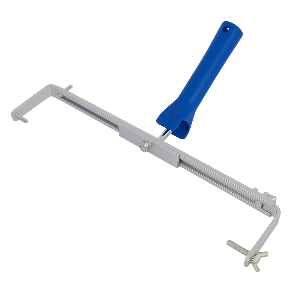 Malerrulle håndtag med dobbelt arm - til 40 - 70cm Malerruller