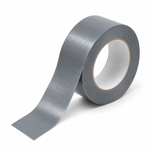 Gaffatape / Duct Tape 50 mm × 48 m – grå, std. kvalitet
